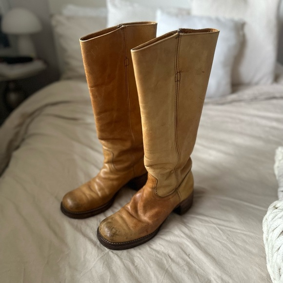 Vintage Frye Campus Boots - Picture 4 of 6